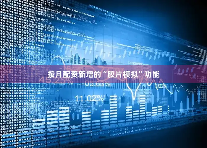 按月配资新增的“胶片模拟”功能
