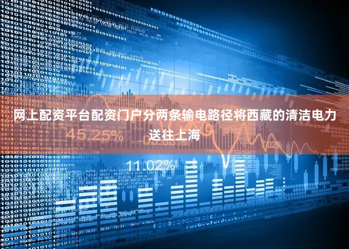 网上配资平台配资门户分两条输电路径将西藏的清洁电力送往上海